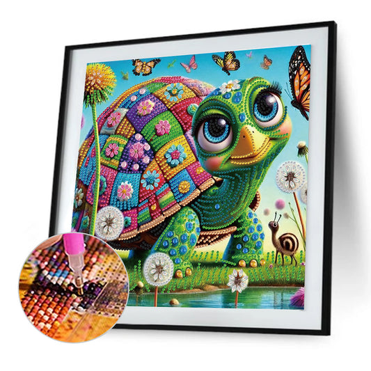 Turtle - Special Shaped Drill Diamond Painting 30*30CM