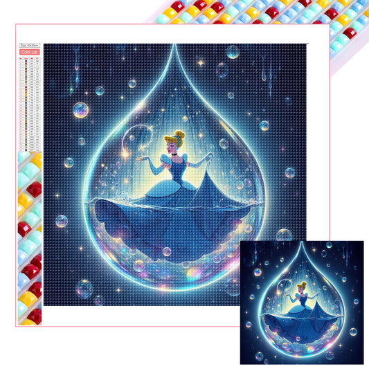 Water Drop Painting - Full Square Drill Diamond Painting 30*30CM