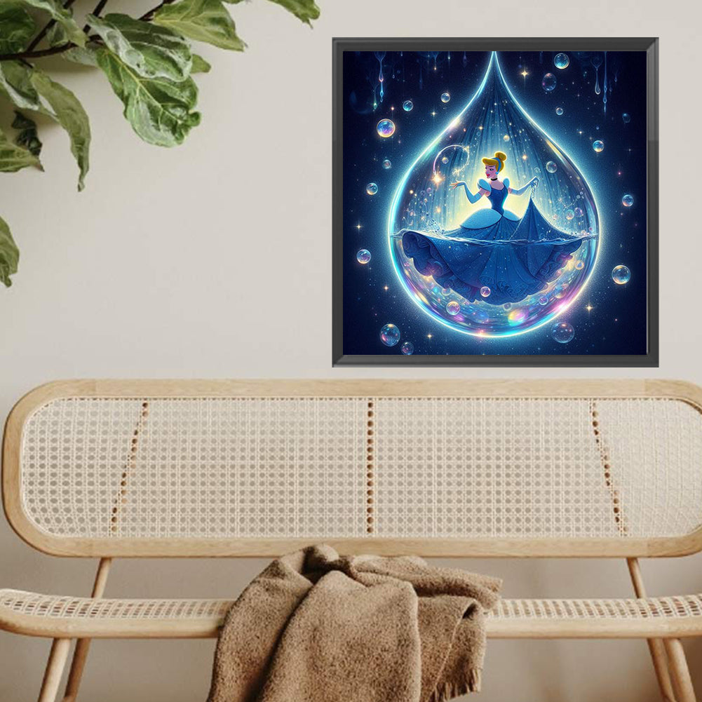 Water Drop Painting - Full Square Drill Diamond Painting 30*30CM