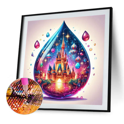 Water Drop Painting - Full Square Drill Diamond Painting 30*30CM