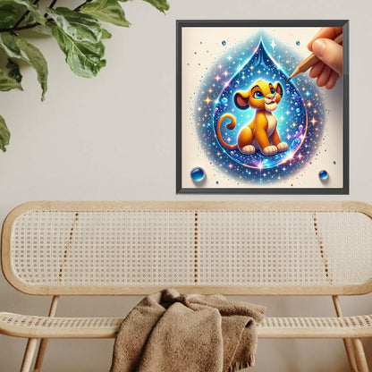 Water Drop Painting - Full Square Drill Diamond Painting 30*30CM