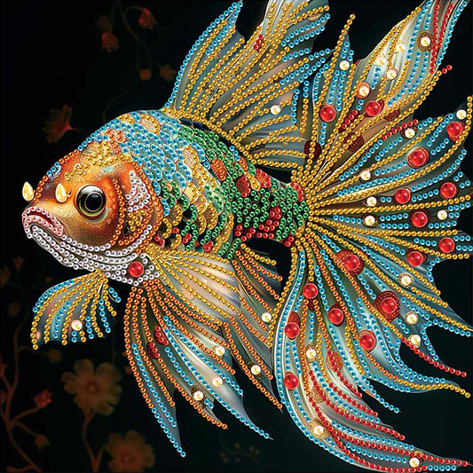Koi Carp - Special Shaped Drill Diamond Painting 30*30CM