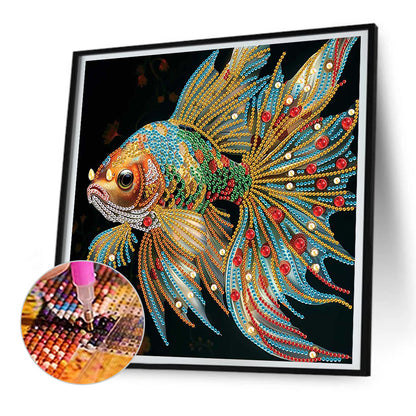 Koi Carp - Special Shaped Drill Diamond Painting 30*30CM