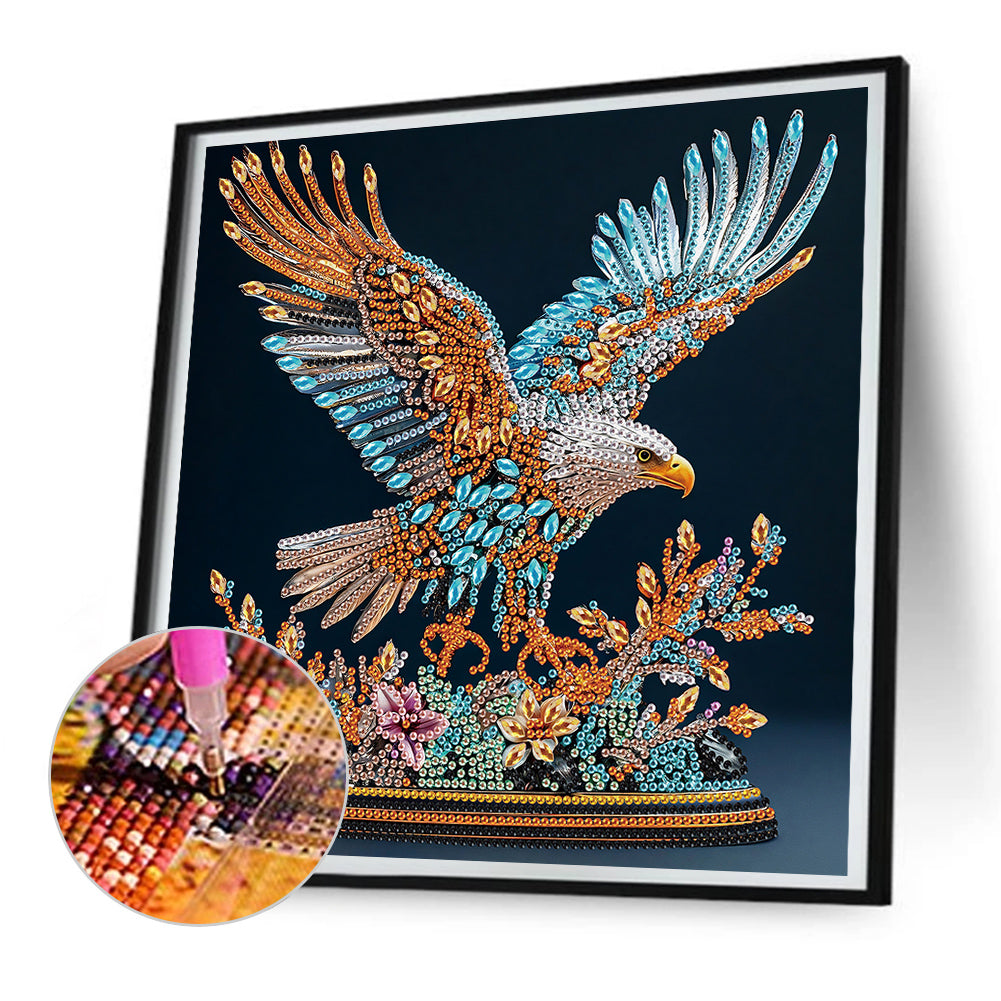 Eagle - Special Shaped Drill Diamond Painting 30*30CM