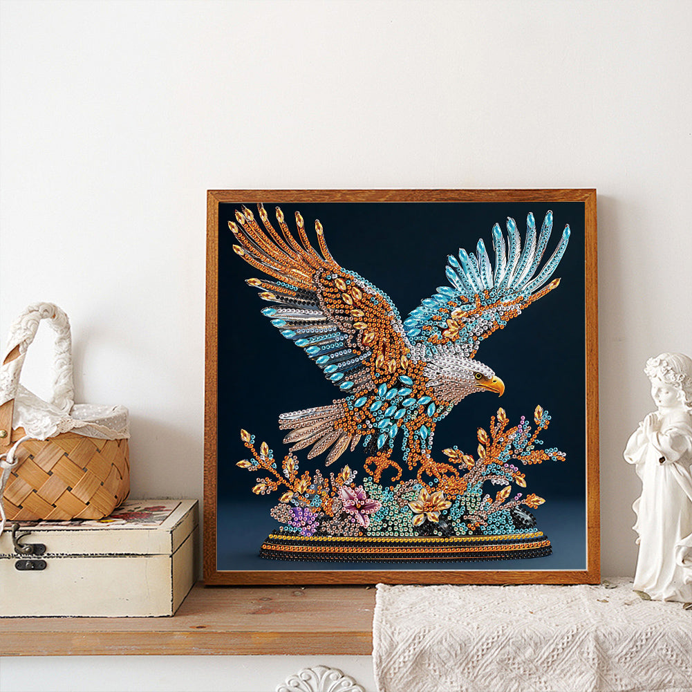 Eagle - Special Shaped Drill Diamond Painting 30*30CM