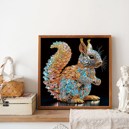 Squirrel - Special Shaped Drill Diamond Painting 30*30CM