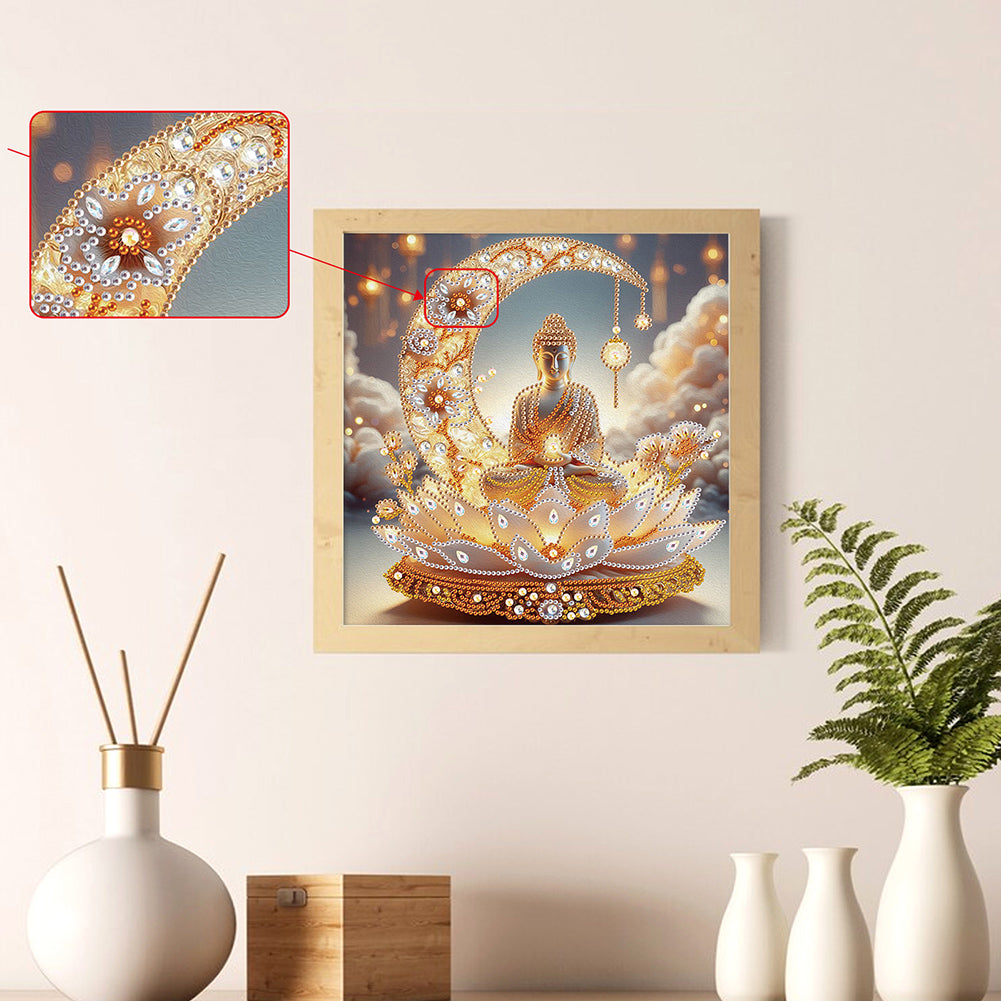 Buddha Statue - Special Shaped Drill Diamond Painting 30*30CM