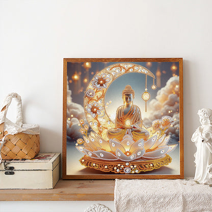 Buddha Statue - Special Shaped Drill Diamond Painting 30*30CM