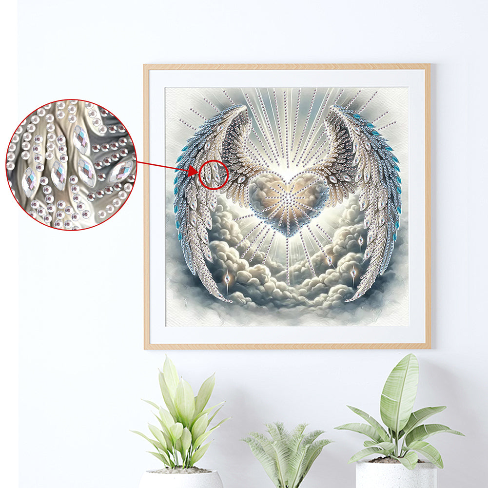Wings - Special Shaped Drill Diamond Painting 30*30CM