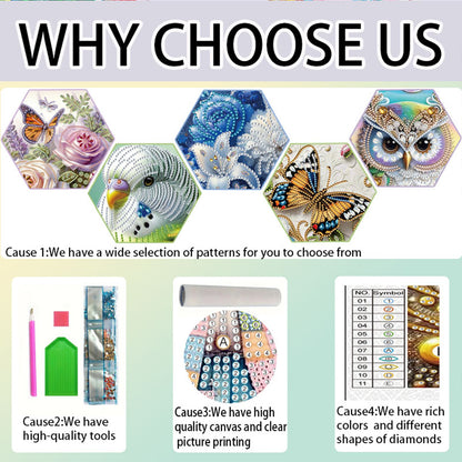 Wings - Special Shaped Drill Diamond Painting 30*30CM