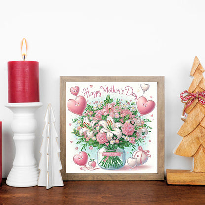 Mother'S Day - Special Shaped Drill Diamond Painting 30*30CM