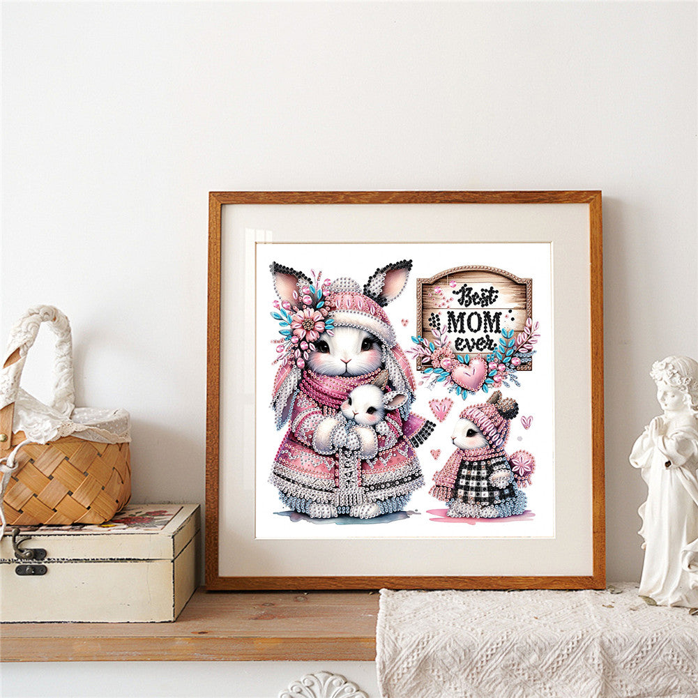 Mother'S Day - Special Shaped Drill Diamond Painting 30*30CM