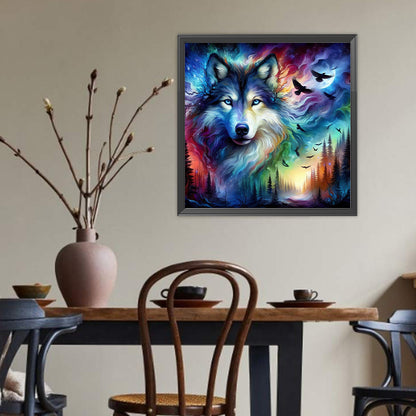 Wolf - Full Round Drill Diamond Painting 40*40CM