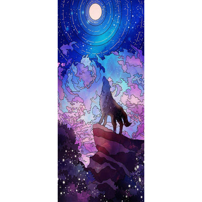 Wolf - Full Round Drill Diamond Painting 30*70CM