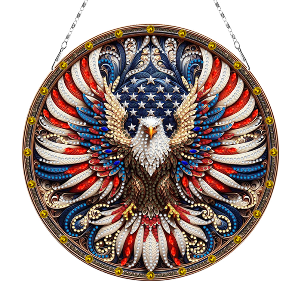 Sunflower DIY Diamond Art Pendant Kit Diamond Painting Door Sign for Wall Window