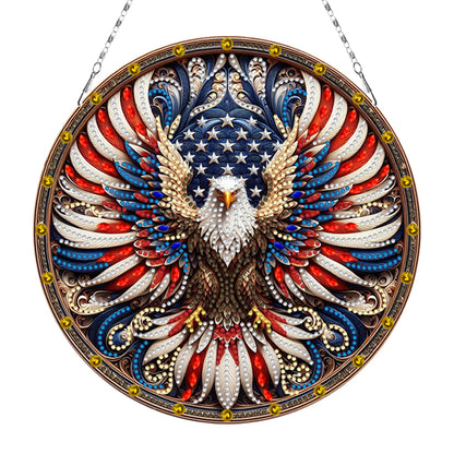 Sunflower DIY Diamond Art Pendant Kit Diamond Painting Door Sign for Wall Window