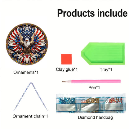 Sunflower DIY Diamond Art Pendant Kit Diamond Painting Door Sign for Wall Window