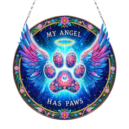 Sunflower DIY Diamond Art Pendant Kit Diamond Painting Door Sign for Wall Window