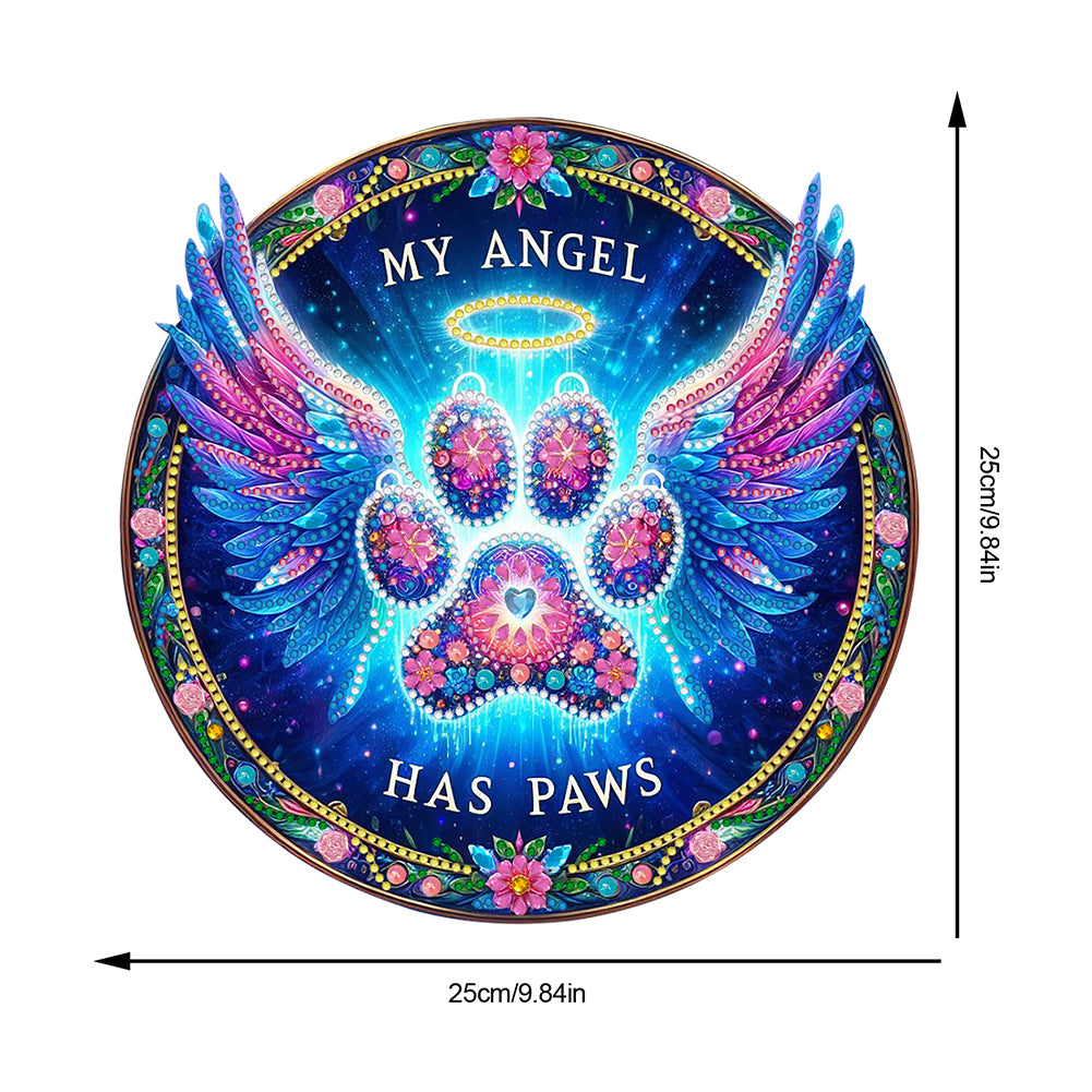 Sunflower DIY Diamond Art Pendant Kit Diamond Painting Door Sign for Wall Window