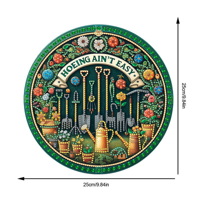 Sunflower DIY Diamond Art Pendant Kit Diamond Painting Door Sign for Wall Window