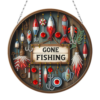 Sunflower DIY Diamond Art Pendant Kit Diamond Painting Door Sign for Wall Window