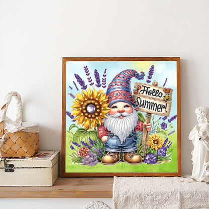 Summer Goblin - Special Shaped Drill Diamond Painting 30*30CM