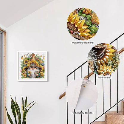 Summer Goblin - Special Shaped Drill Diamond Painting 30*30CM