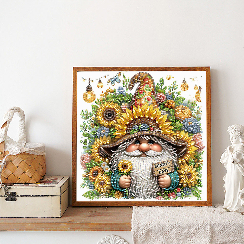 Summer Goblin - Special Shaped Drill Diamond Painting 30*30CM