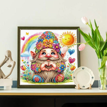 Summer Goblin - Special Shaped Drill Diamond Painting 30*30CM