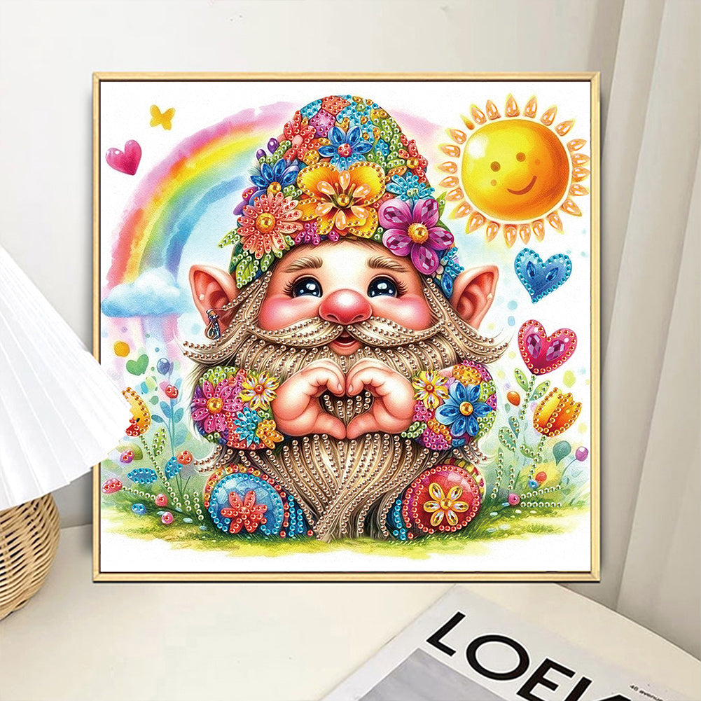Summer Goblin - Special Shaped Drill Diamond Painting 30*30CM