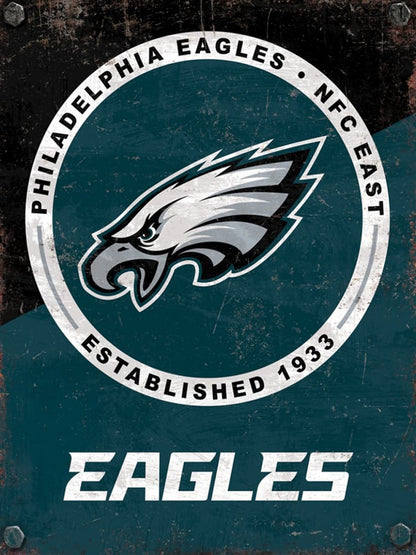 Philadelphia Eagles - Full Round Drill Diamond Painting 40*50CM