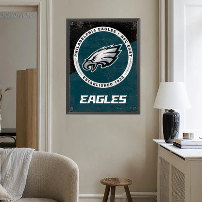 Philadelphia Eagles - Full Round Drill Diamond Painting 40*50CM
