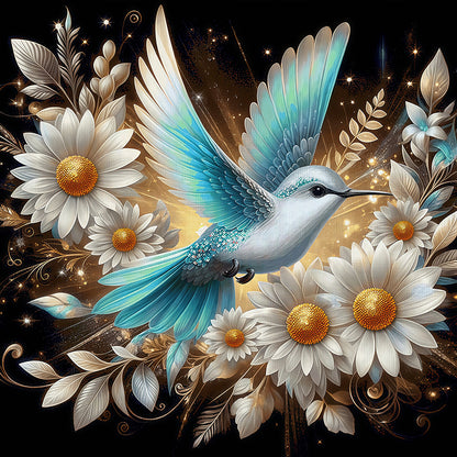 Hummingbird - Full Round Drill Diamond Painting 40*40CM