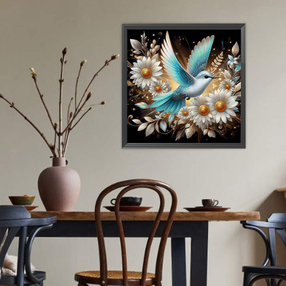 Hummingbird - Full Round Drill Diamond Painting 40*40CM