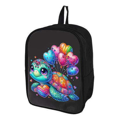 Mermaid Special Shape Diamond Art School Bag Diamond Art Knapsack for Art Crafts