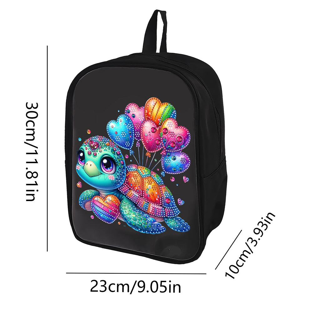 Mermaid Special Shape Diamond Art School Bag Diamond Art Knapsack for Art Crafts