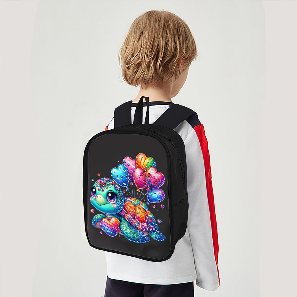 Mermaid Special Shape Diamond Art School Bag Diamond Art Knapsack for Art Crafts