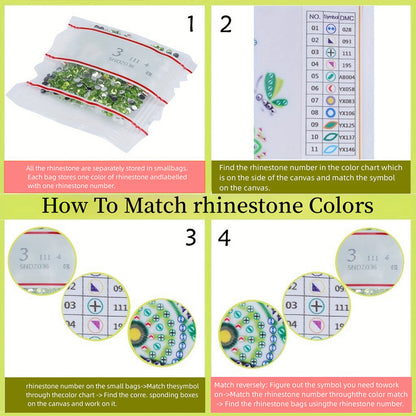 Animals Special Shape 5D DIY Diamond Art Tabletop Decor Bedroom Table Wall Decor