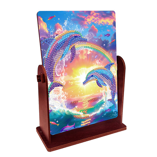 Animals Special Shape 5D DIY Diamond Art Tabletop Decor Bedroom Table Wall Decor