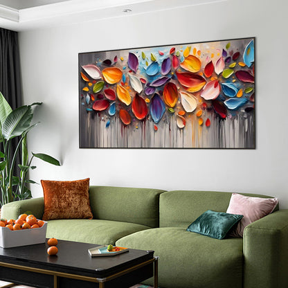 Decorative Flower Painting - Full Round Drill Diamond Painting 70*40CM