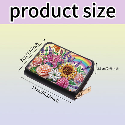 5D DIY Diamond Painting Wallet Diamond Painting Card Holder Coin Purse DIY Craft