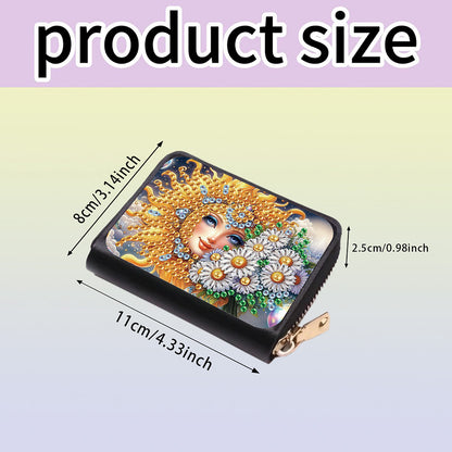 5D DIY Diamond Painting Wallet Diamond Painting Card Holder Coin Purse DIY Craft