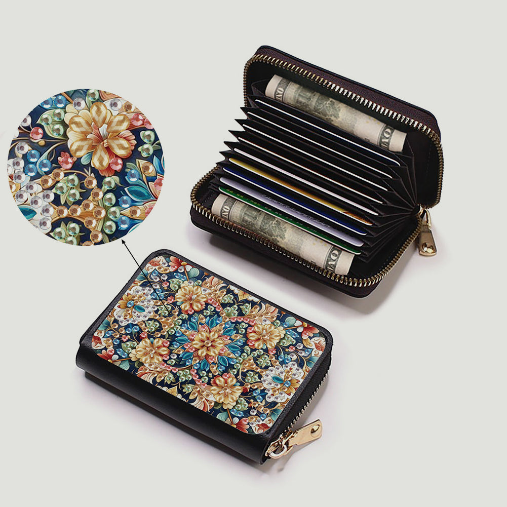 5D DIY Diamond Painting Wallet Diamond Painting Card Holder Coin Purse DIY Craft