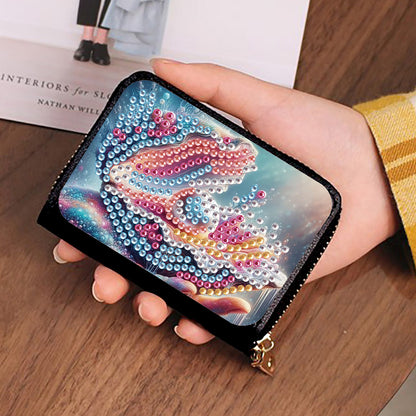 5D DIY Diamond Painting Wallet Diamond Painting Card Holder Coin Purse DIY Craft