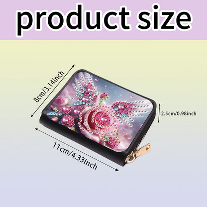 5D DIY Diamond Painting Wallet Diamond Painting Card Holder Coin Purse DIY Craft