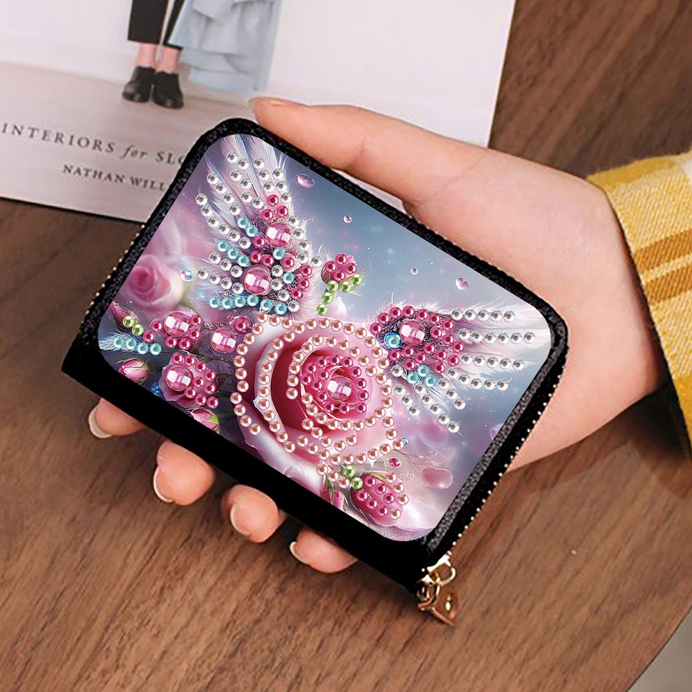 5D DIY Diamond Painting Wallet Diamond Painting Card Holder Coin Purse DIY Craft