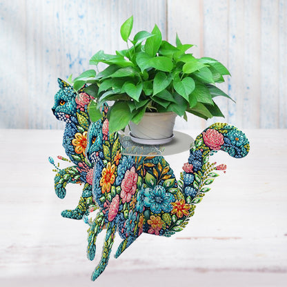 Acrylic Diamond Painting Plant Stand Diamond Art Potted Plant Holder Home Decor