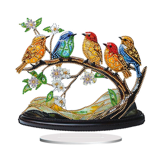 Animal Special Shaped 5D DIY Diamond Painting Tabletop Ornaments Kit Table Decor