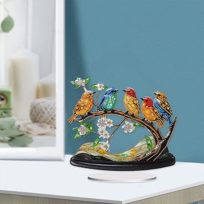 Animal Special Shaped 5D DIY Diamond Painting Tabletop Ornaments Kit Table Decor