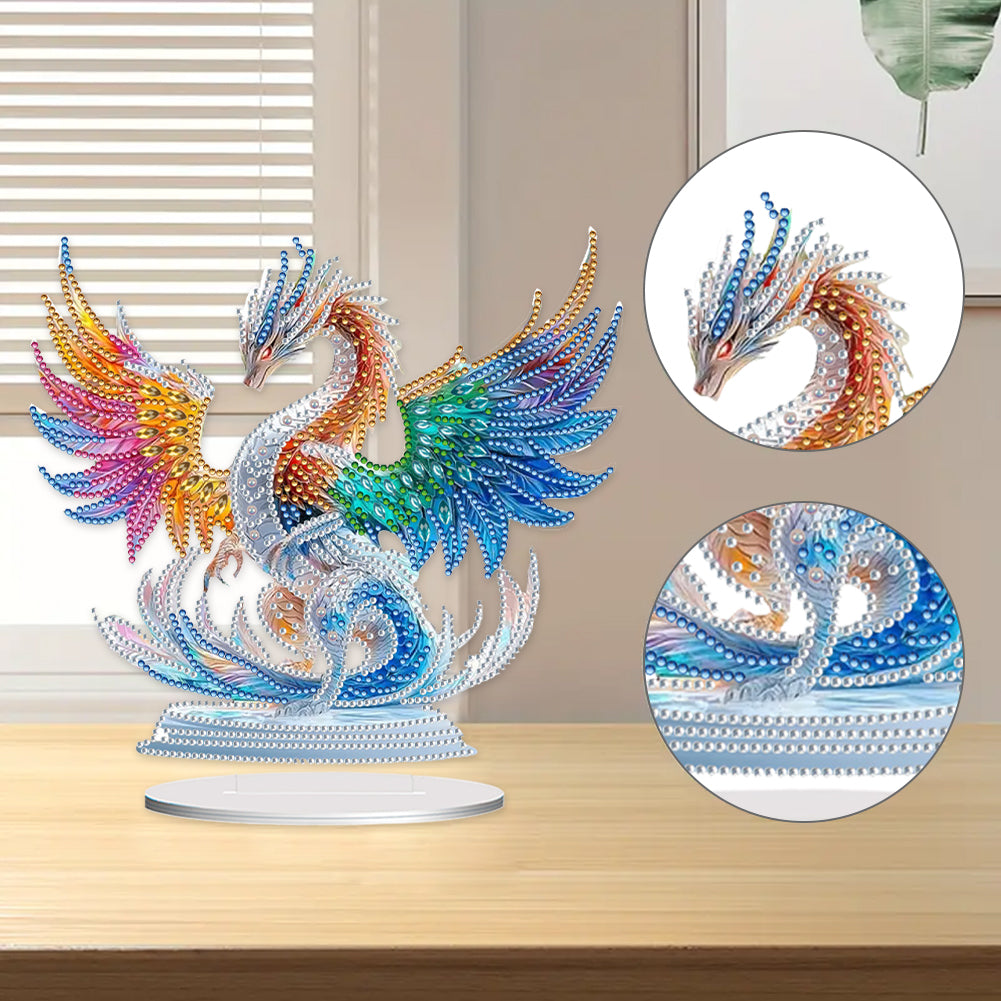 Animal Special Shaped 5D DIY Diamond Painting Tabletop Ornaments Kit Table Decor